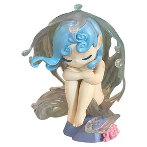52toys Sleep Sea Elves Series Fairy Girl Blind Box Wave Figure